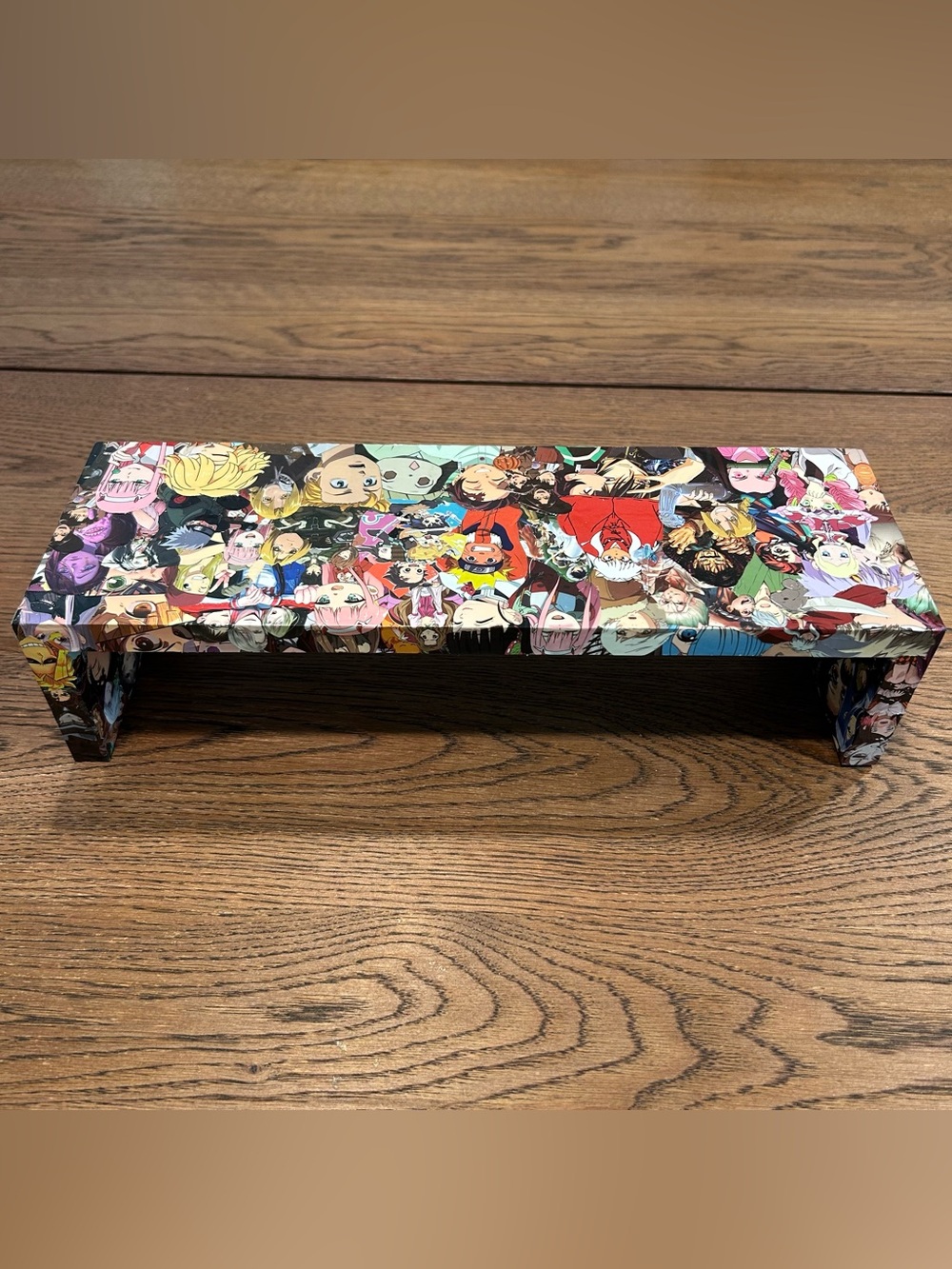 Handmade Anime Collage Shelf 13.75 in Floating Wall Shelf Decor Display